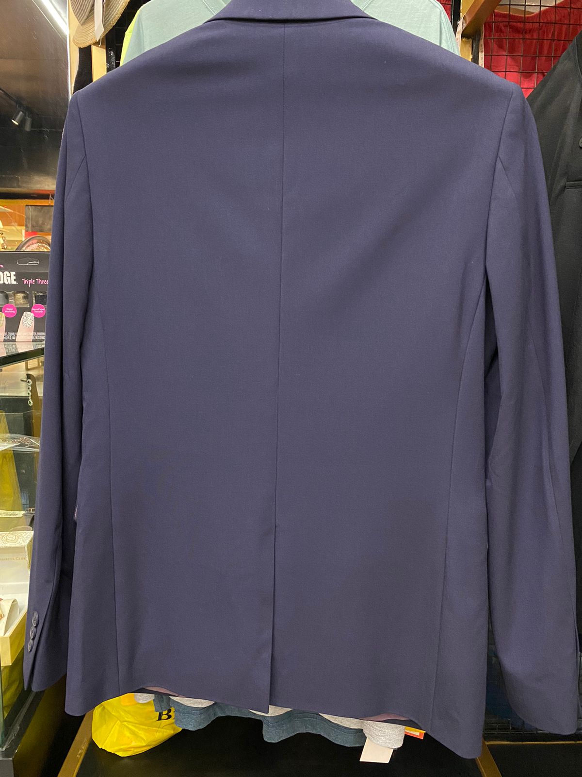 I.n.c. International Concepts Men's Slim-Fit Navy Solid Suit Jacket, - Timeless Navy Combo