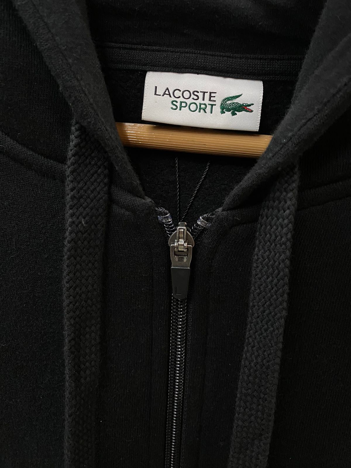 Lacoste Front Zipper Hoodie