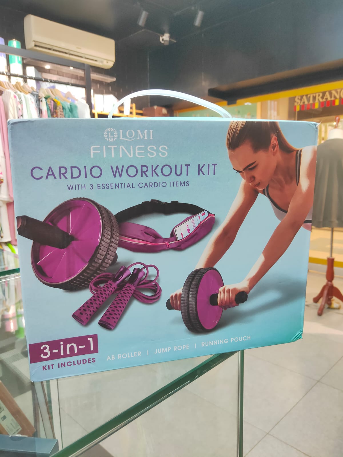 Lomi Fitness Cardio Work Out Kit