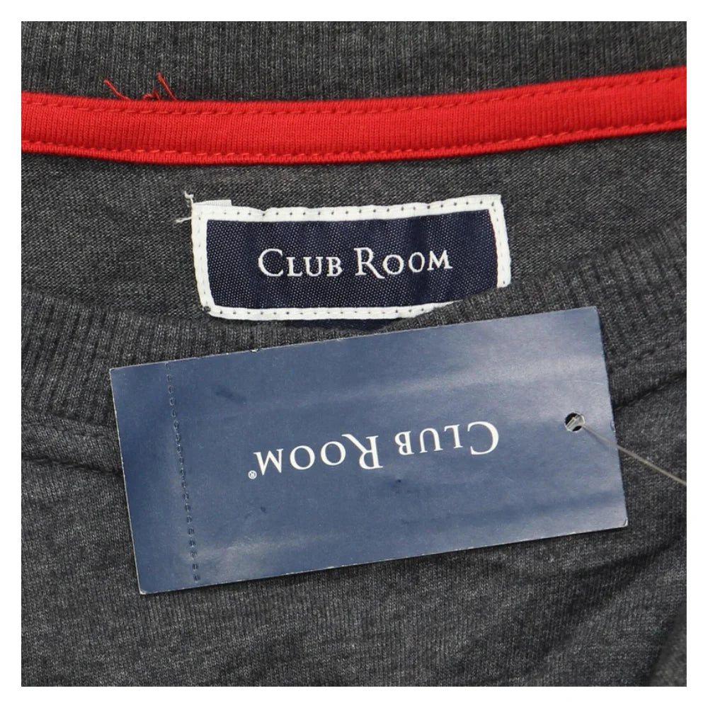 Club Room Mens Chatham Long Sleeves Crewneck Pajama Top