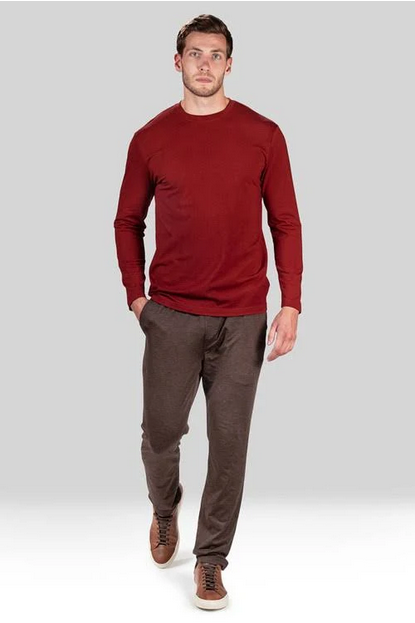 Natori Mens Buji Base Crewneck T-Shirt